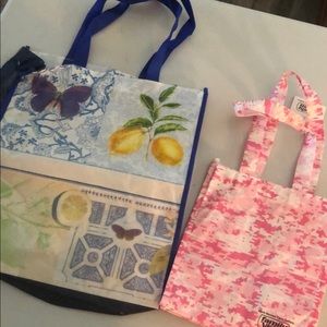 Bag bundle blue and pink